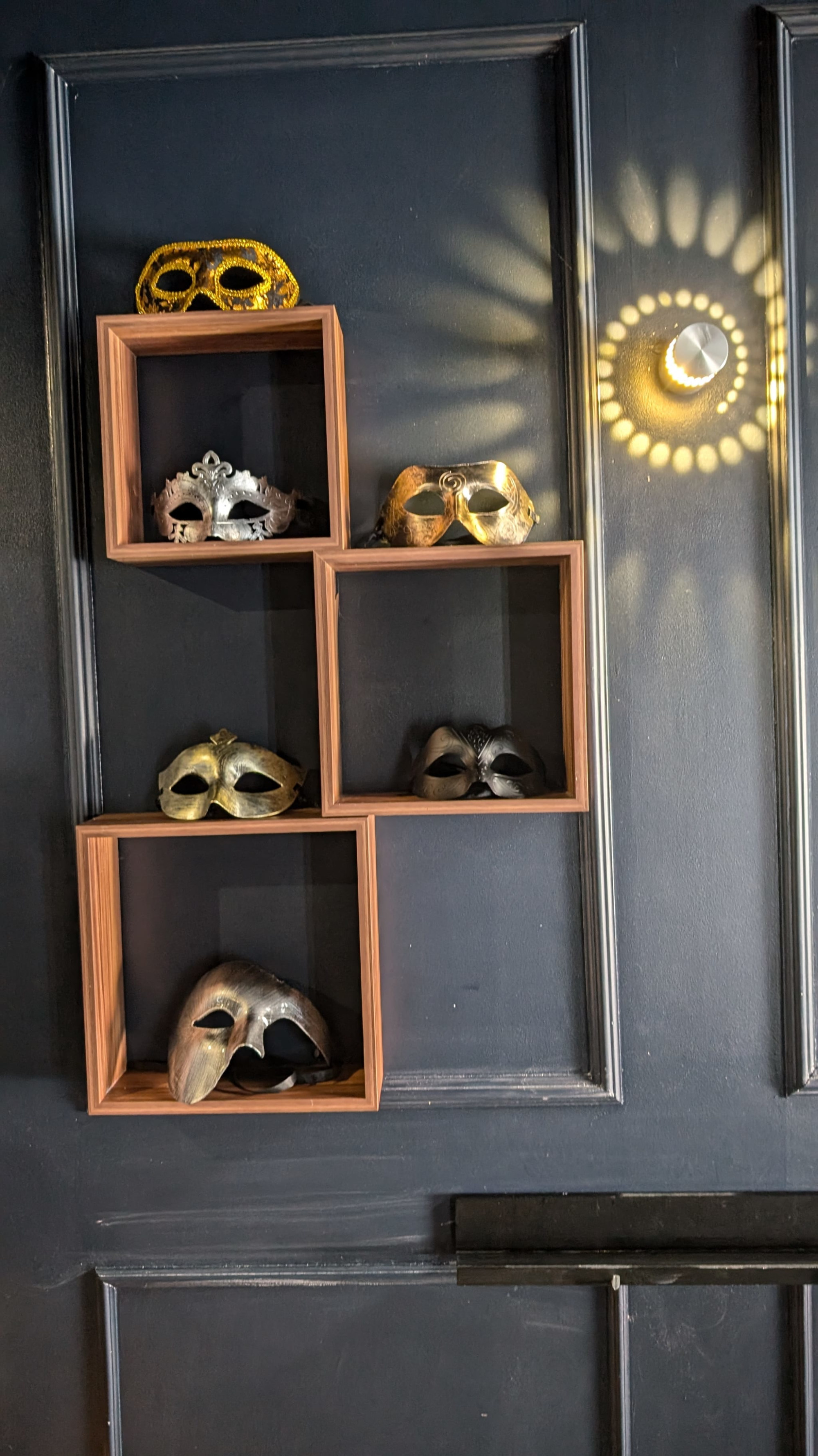 Vue verticale du Refuge Bleu